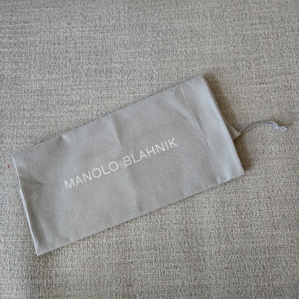 Manolo Blahnik Shoe Dust Bag